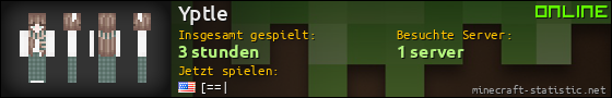 Benutzerleisten 560x90 für Yptle
