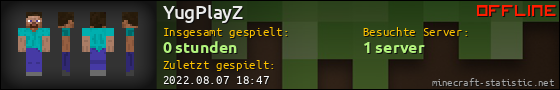 Benutzerleisten 560x90 für YugPlayZ