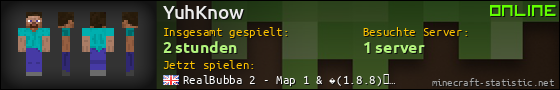 Benutzerleisten 560x90 für YuhKnow