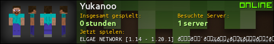 Benutzerleisten 560x90 für Yukanoo