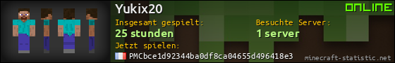 Benutzerleisten 560x90 für Yukix20