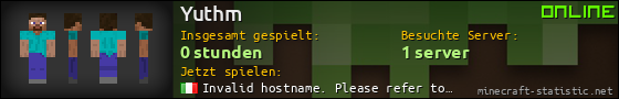 Benutzerleisten 560x90 für Yuthm