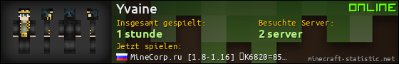 Benutzerleisten 560x90 für Yvaine