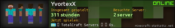 Benutzerleisten 560x90 für YvortexX