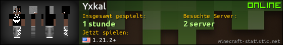 Benutzerleisten 560x90 für Yxkal