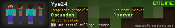 Benutzerleisten 560x90 für Yye24