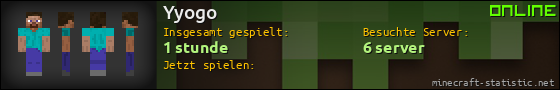 Benutzerleisten 560x90 für Yyogo