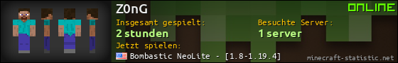 Benutzerleisten 560x90 für Z0nG