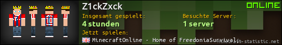 Benutzerleisten 560x90 für Z1ckZxck