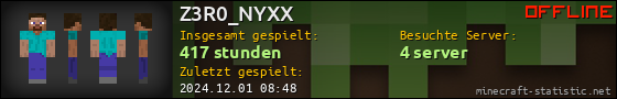 Benutzerleisten 560x90 für Z3R0_NYXX