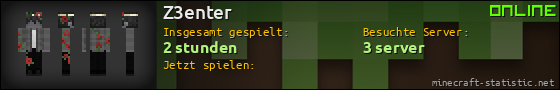 Benutzerleisten 560x90 für Z3enter