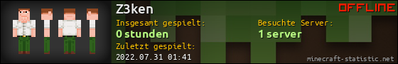 Benutzerleisten 560x90 für Z3ken