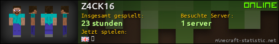 Benutzerleisten 560x90 für Z4CK16
