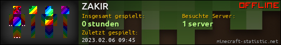 Benutzerleisten 560x90 für ZAKIR