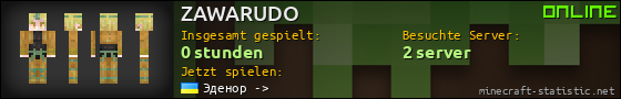 Benutzerleisten 560x90 für ZAWARUDO