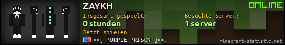 Benutzerleisten 560x90 für ZAYKH