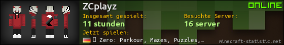 Benutzerleisten 560x90 für ZCplayz