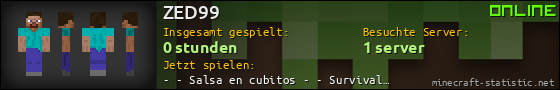 Benutzerleisten 560x90 für ZED99
