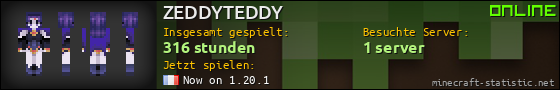 Benutzerleisten 560x90 für ZEDDYTEDDY