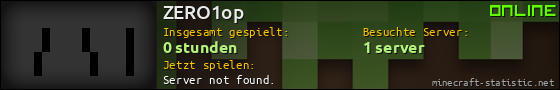 Benutzerleisten 560x90 für ZERO1op