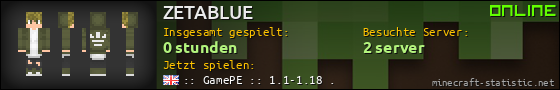 Benutzerleisten 560x90 für ZETABLUE
