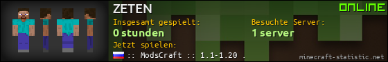 Benutzerleisten 560x90 für ZETEN