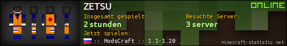 Benutzerleisten 560x90 für ZETSU