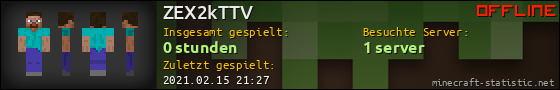 Benutzerleisten 560x90 für ZEX2kTTV