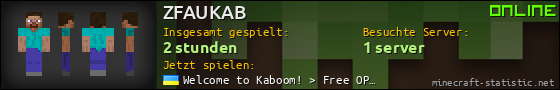 Benutzerleisten 560x90 für ZFAUKAB