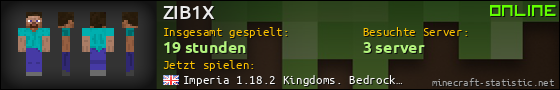 Benutzerleisten 560x90 für ZIB1X