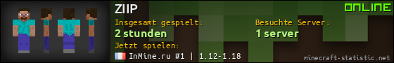 Benutzerleisten 560x90 für ZIIP