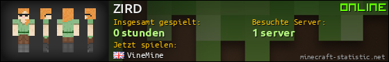 Benutzerleisten 560x90 für ZIRD