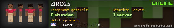 Benutzerleisten 560x90 für ZIRO25