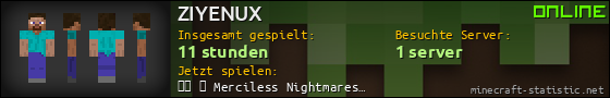 Benutzerleisten 560x90 für ZIYENUX