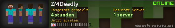 Benutzerleisten 560x90 für ZMDeadly