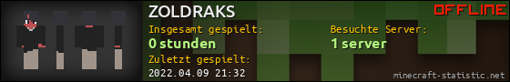 Benutzerleisten 560x90 für ZOLDRAKS