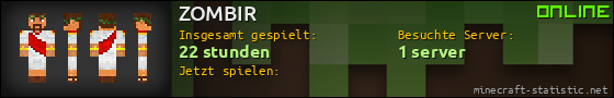 Benutzerleisten 560x90 für ZOMBIR