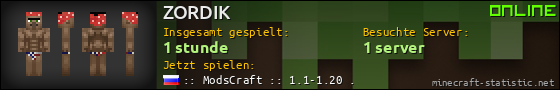 Benutzerleisten 560x90 für ZORDIK