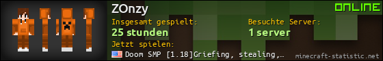 Benutzerleisten 560x90 für ZOnzy