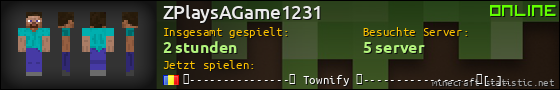 Benutzerleisten 560x90 für ZPlaysAGame1231