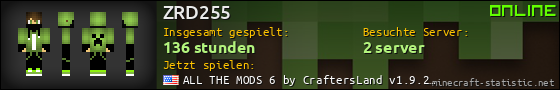 Benutzerleisten 560x90 für ZRD255
