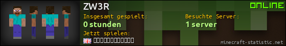 Benutzerleisten 560x90 für ZW3R