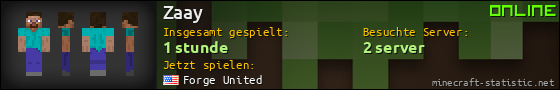 Benutzerleisten 560x90 für Zaay