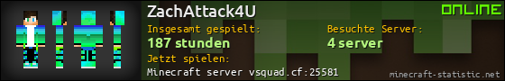 Benutzerleisten 560x90 für ZachAttack4U