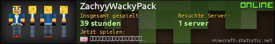 Benutzerleisten 560x90 für ZachyyWackyPack