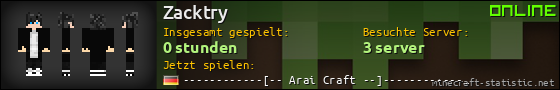 Benutzerleisten 560x90 für Zacktry