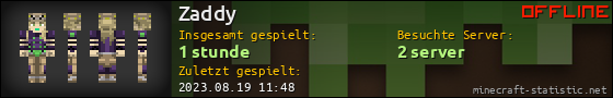 Benutzerleisten 560x90 für Zaddy