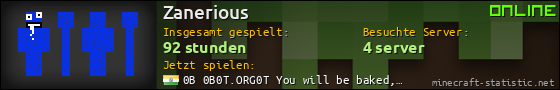 Benutzerleisten 560x90 für Zanerious