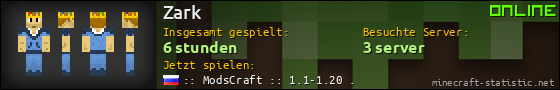 Benutzerleisten 560x90 für Zark