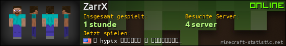 Benutzerleisten 560x90 für ZarrX
